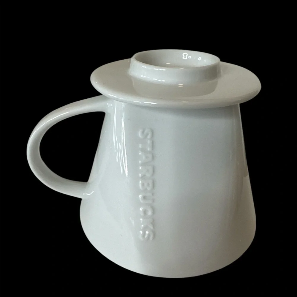 Starbucks Classic White Coffee Pour Over Brewer. #4. (S 2 110225) - Picture 5 of 7